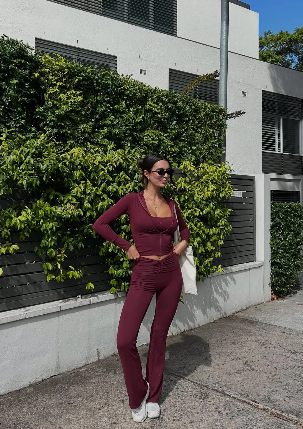 Basic Nyx Bra in Burgundy - Image 7