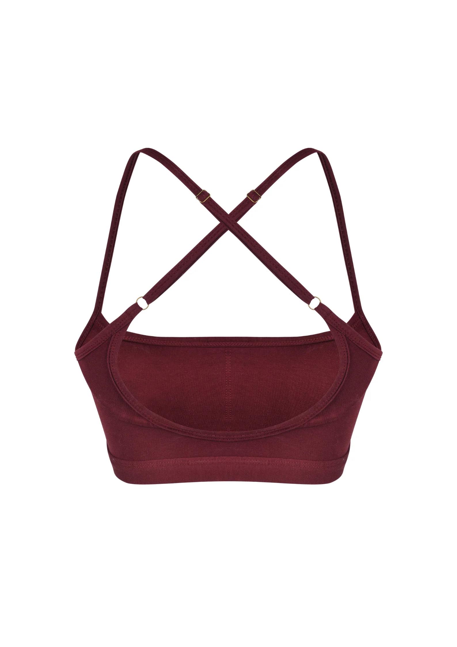 Basic Nyx Bra in Burgundy - Image 9
