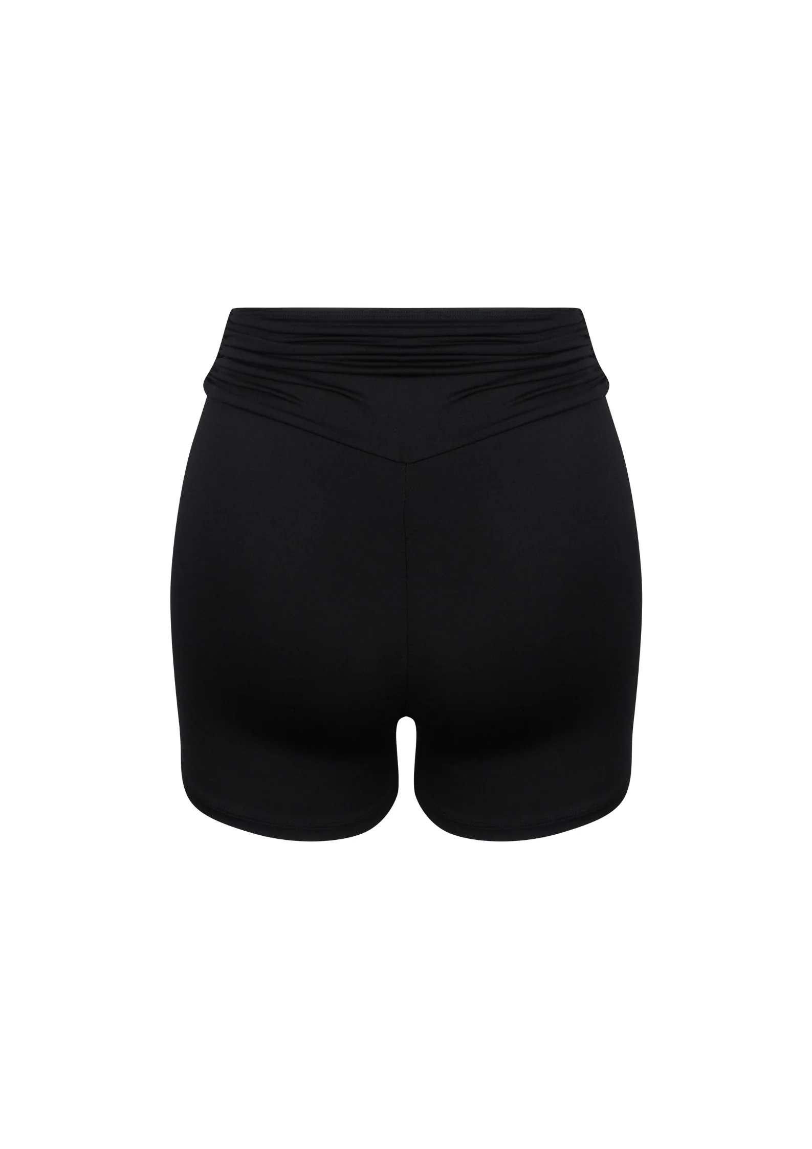 Celeste Draped Short Pants In Black - Image 4
