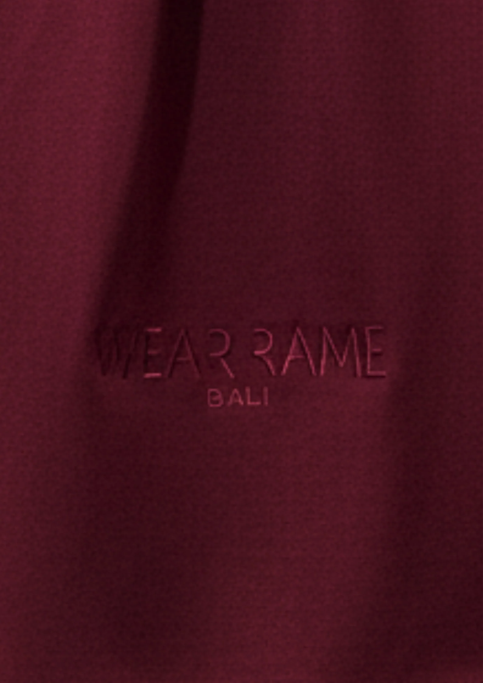 Core Luxe Pleated Skirt In Burgundy - Image 5