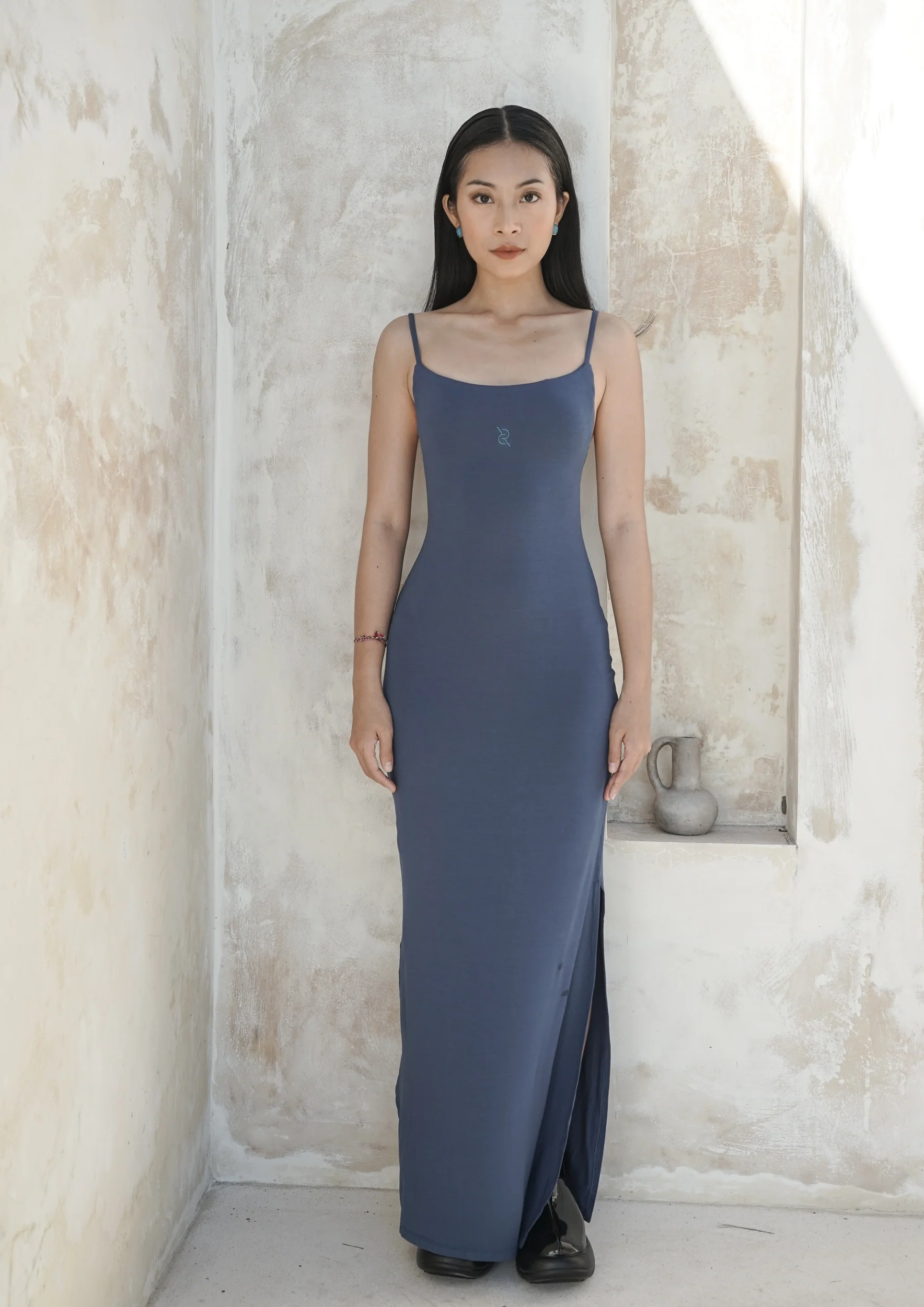 The Fleur Strap Long Dress - Image 30