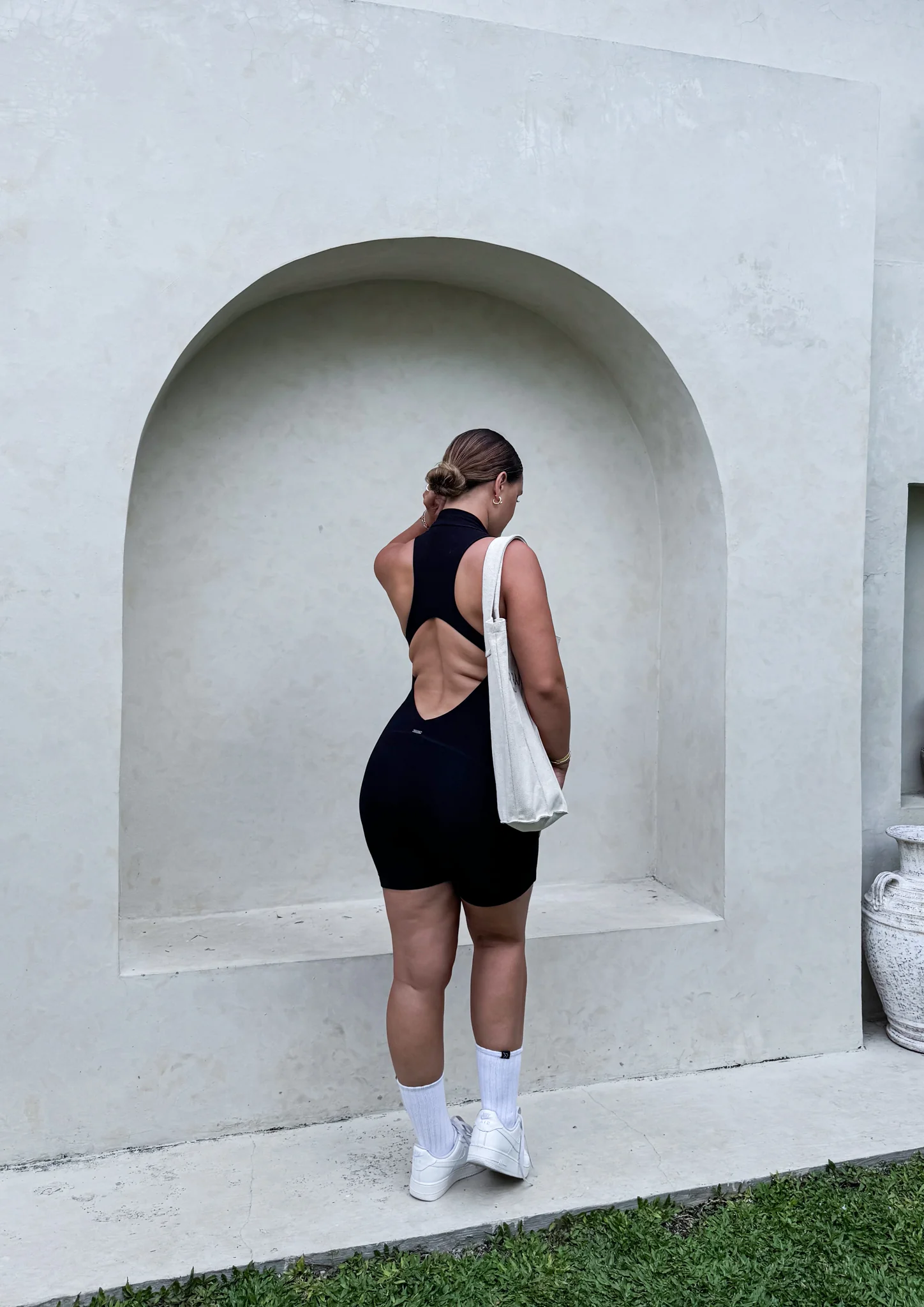 One Piece Psyche Suit In Black - Image 18