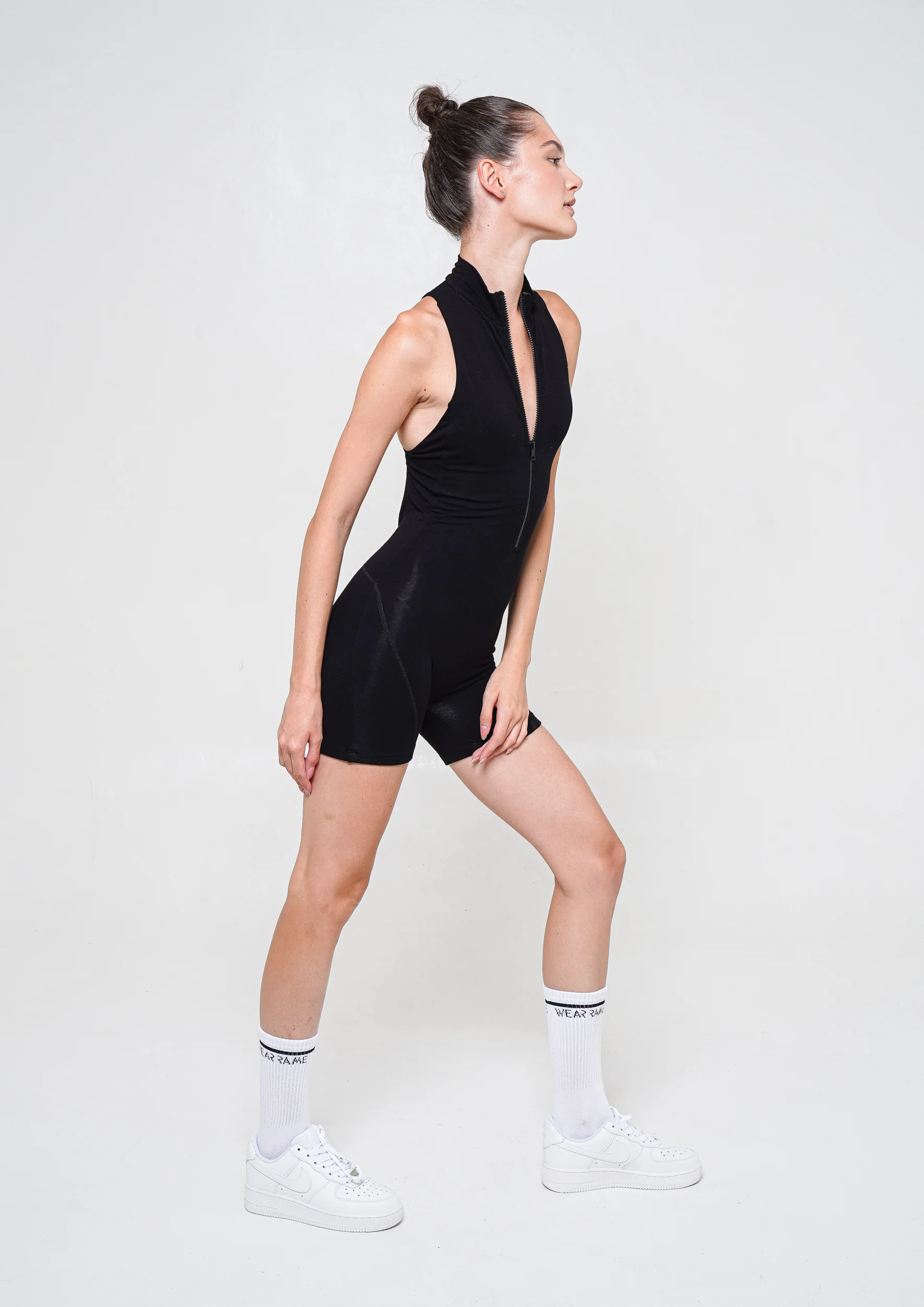 One Piece Psyche Suit In Black - Image 5