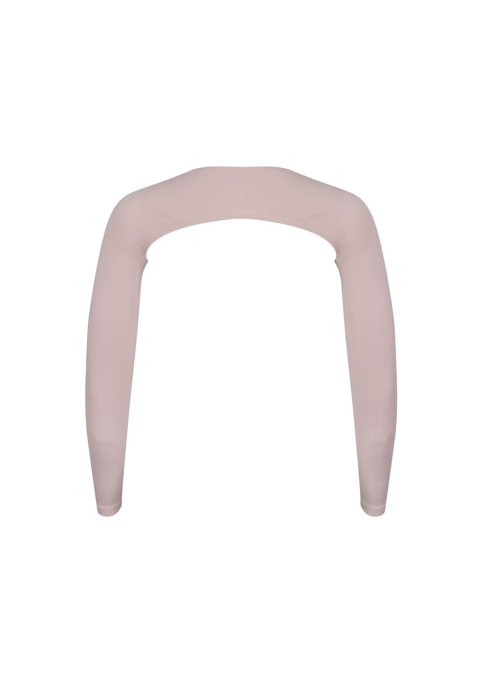 Stretch Luxe Bolero In Blush Coral - Image 9