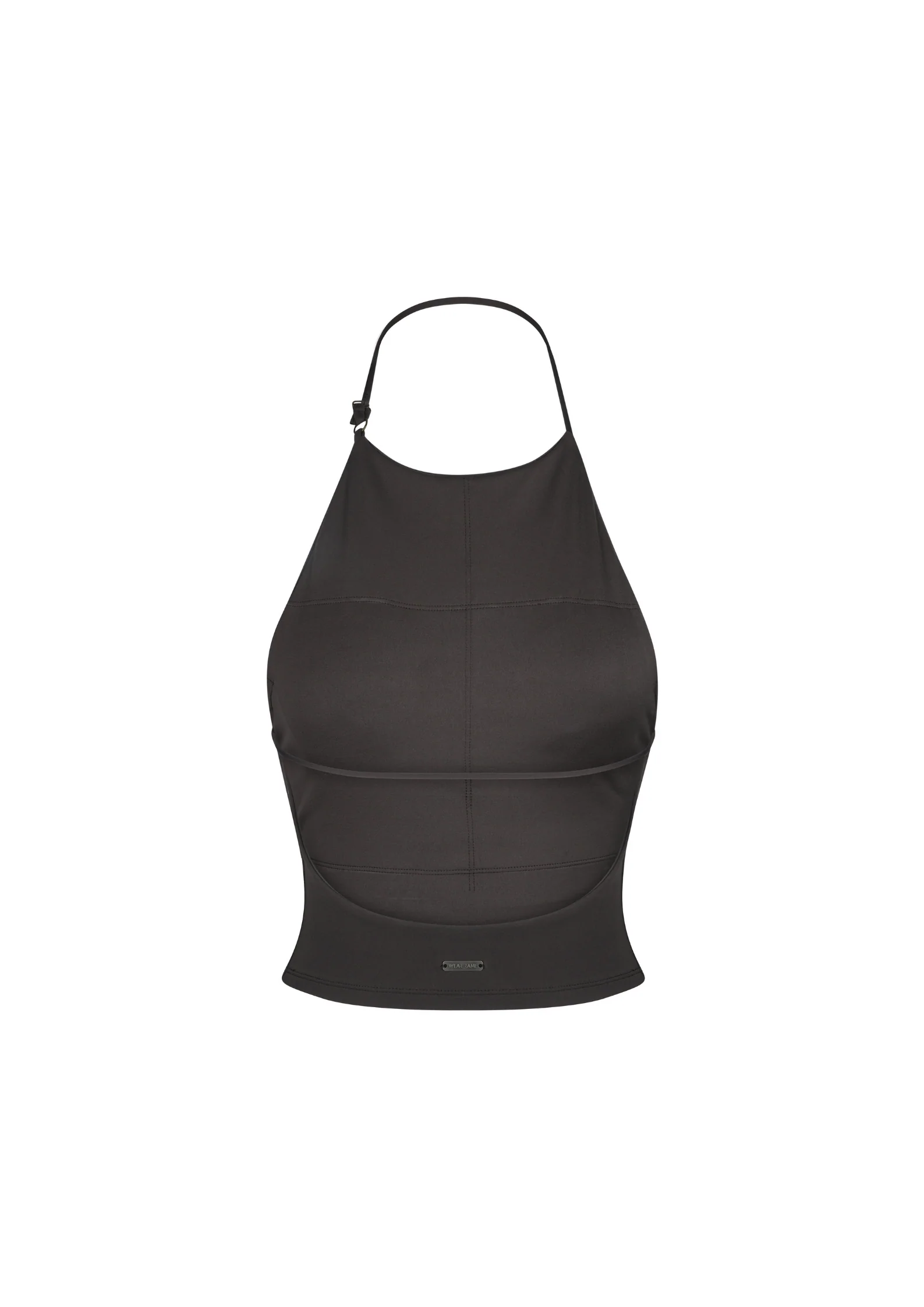 Timeless Halter Top In Deep Purple - Image 4
