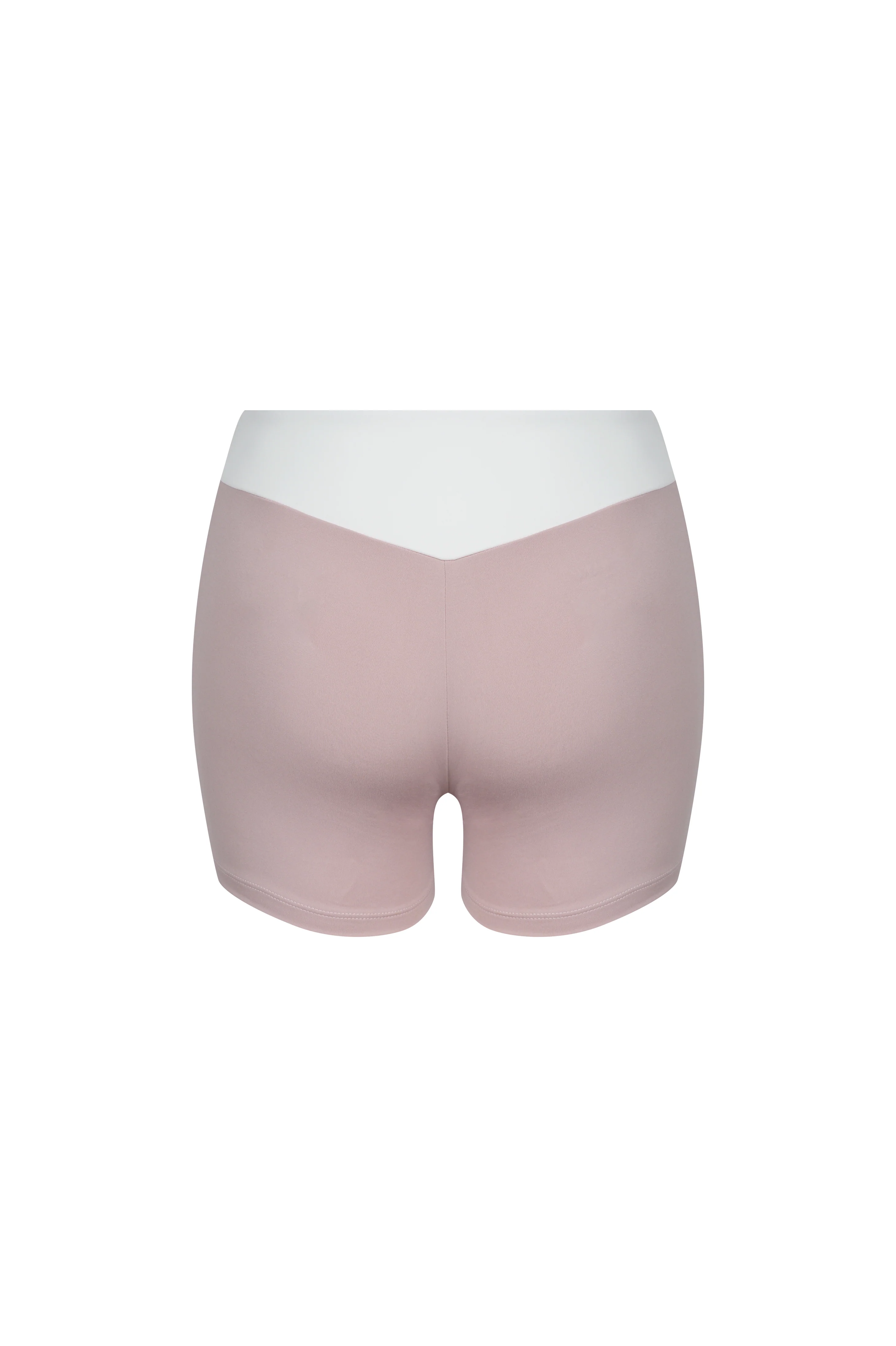 Two Tone Frame Shorts in Blush Coral - Image 5